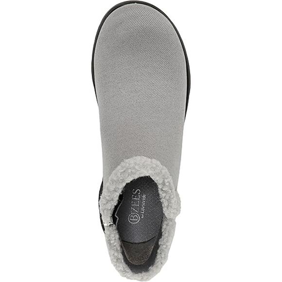 NEW Life Stride Women's Greeting Washable Cold Weather Ankle Boot Light Gray 8M - Picture 4 of 7